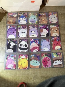 Tarjetas coleccionables Squishmallow raras calle ¡JUEGO COMPLETO! Todos los 20 - Imagen 1 de 6