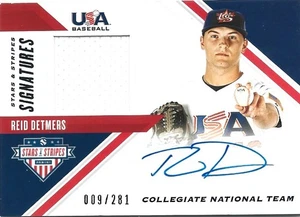 Reid Detmers - Parche automático Panini Stars & Stripes 2020 USA Signatures */281 - Imagen 1 de 1