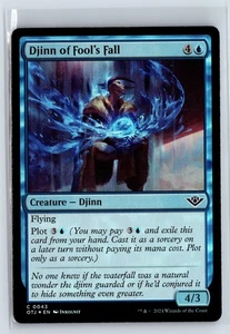 (4x) FOIL Djinn of Fool's Fall Outlaws of Thunder Junction – MTG Magic the Gathe - Picture 1 of 5