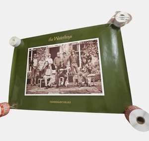 The Waterboys Fisherman's Blues 30x20 Original Vintage 1988 Promo Poster Blues - Picture 1 of 5