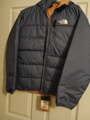 North Face Reversible Puffer Jacket Boys Size 14 To 16 Years - Image 1 of 4