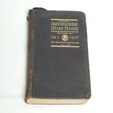 Automobile Blue Book, Volume 1, 1917, New York and Canada