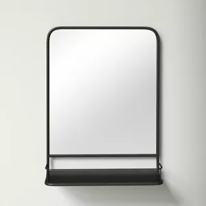 New in Box Inman Modern & Contemporary With Shelves Accent Mirror $385 FLA34 - Picture 1 of 8