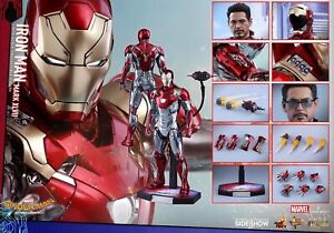 Hot Toys Spiderman Homecoming MMS427-D19 Iron Man Mark 47 XLVII 1/6 Scale Figure