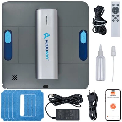 Fensterputzroboter mit Fernbedienung | 50ML Tank  | WI-FI ROBOWAY® RW-5-PRO  - Bild 1 von 4