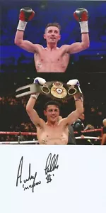 CAJA: TARJETA BLANCA FIRMADA POR ANTHONY 'MILLION $' CROLLA 6x4 + 2 fotos sin firmar + certificado de autenticidad - Imagen 1 de 1