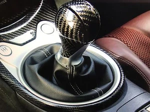 Nissan Genuine OEM 6 Speed Manual Shift Knob with CARBON FIBER COATING For 370Z - Picture 1 of 2