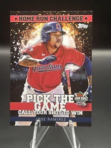2022 Topps #HRC-28 Jose Ramirez Cleveland Guardians Baseball Card Not Scratched - Picture 1 of 2