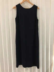 Country Road Women's Shift Dress Size 12 Black Sleeveless Work Career Office EUC - Picture 1 of 15