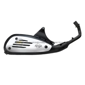 PIAGGIO VESPA 50 ET2 CAT 1997 97 MARMITTA TERMINALE SCARICO COMPLETO DI COLLETTO - Picture 1 of 1