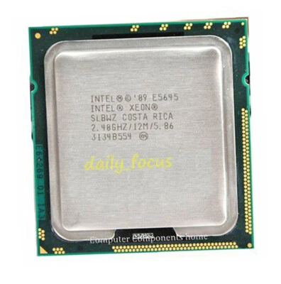 Intel Xeon E5645 2.4 GHz LGA1366 6 cores SLBWZ 12 threads CPU Processor 12 MB - Image 1 of 4