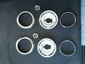 Mercedes Benz 190SL Lampen Set ohne Schweinwerfer inkl. Lampenringe Neu amerik. - Picture 1 of 6
