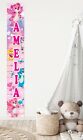 Teddy Bear Bears Height Chart Self Adhesive Wall Sticker Decal Personalised Name