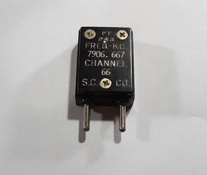 FT-243 Radio Crystal - 093 piny - 7906,667 khz - S.C. Co. - Channel 66 - Zdjęcie 1 z 1