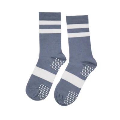 5 pares de medias de fitness antideslizantes de ocio de algodón de color liso para dama Foto 1 de 4