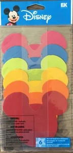 EK Success Disney Mickey Mouse Icon Heads Scrapbook Journaling Cards DJCM001 - Picture 1 of 1