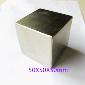Super Strong 50x50x50mm 2''x2''x2'' Neodymium Magnet Block Rare Earth Magnets - Picture 1 of 2