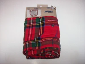 Pijama Boxer Shorts Old Navy Para Hombre Rojo Tartán Nuevo - Imagen 1 de 2