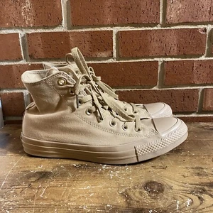Converse Women All Star Hi Top CTAS Light Fawn Sneakers 559938F Sz US 9 - Picture 1 of 11