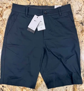 Nike Dri-FIT UV UPF Golf Chino Shorts Solid Black DA4139-010 Men's Size 30 NWT - Picture 1 of 7