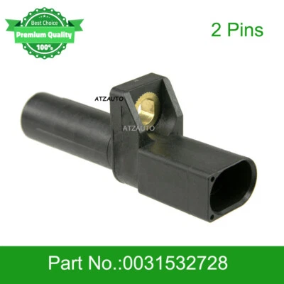 New Crankshaft Position Sensor For Mercedes-Benz S600 CL600 C230 B200 PC497 - Imagem 1 de 4