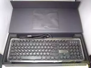 Azio MK-RETRO-L-01-JP Mechanische Tastatur Gebraucht Aus Japan - Bild 1 von 7