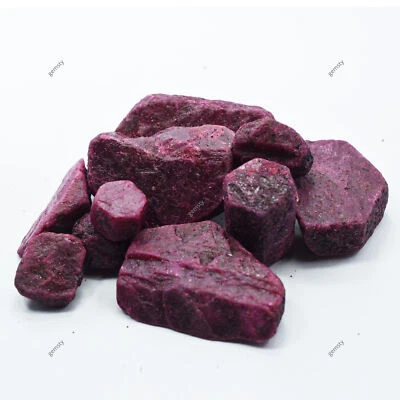 CERTIFIED Ruby Stone 1000.32 Ct Amazing Madagascar Red Ruby Rough Loose Gemstone - Image 1 of 4