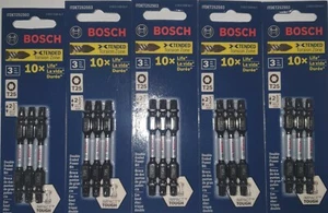 Bosch ITDET252503 Impact Tough 2.5" Torx #25 Double-Ended Bits 3pc Set QTY 5 - Picture 1 of 1