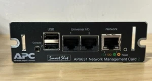 APC Schneider Electric Smart Slot AP9631 Network Management Card 2 - Picture 1 of 3