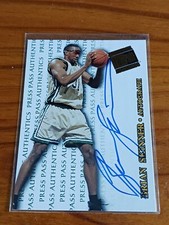1998 Press Pass Authentics Brian Skinner Rookie Autograph Clippers Baylor Auto