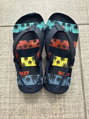 Chanclas Reef Ahi para niño azul marino palma talla 11/12 Foto 1 de 4