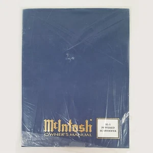 Original McIntosh SL1-Powered Sub Manual (New Old Stock) - Picture 1 of 2