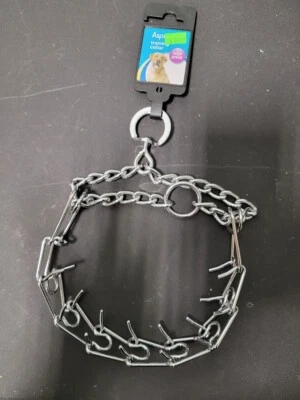 Aspen Pet Prong Training Collar Heavy Weight Large Dog  20"L x 3.2mm New - Image 1 of 2