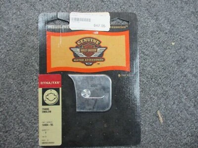 Harley Davidson 14484-95 DYNA, FXR cromo emblema de transmisión Billet 91-96 Foto 1 de 3