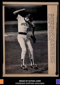 AP Laser Wire Photo Don Sutton Milwaukee Brewers 1982 - Picture 1 of 2