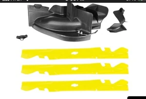 OEM CRAFTSMAN MULCH KIT FOR 54-INCH DECKS "S" HOLE  BLADES 19A30049791 - Picture 1 of 5