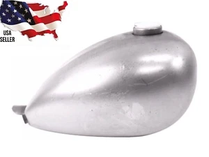 Peanut FUEL TANK 2.3 gal GAS BOBBER HIGH FRISCO WASSELL TRIUMPH HARLEY SPORTSTER - Picture 1 of 14