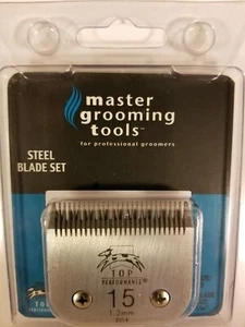 Master Grooming Tool Steel Blade Set For Dogs - Picture 1 of 3