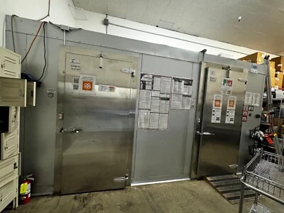Master-Bilt 16' x 8' x 8' Indoor Walk-in Cooler-Freezer Combo — 第 1/4 张图片
