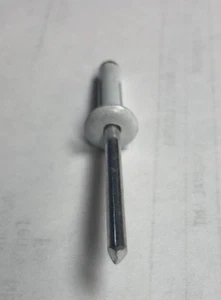 3/16" Rivets Large Head White Exploding, Self-backing, (250PCS) IMCA 1711 - Picture 1 of 5