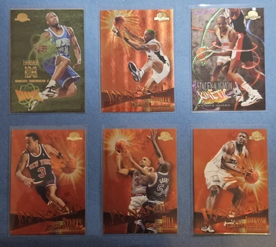 1995 Skybox Premium 6 Card Lot Set Collection Dynamic/Kinetic/Atomic Inserts - Image 1 of 4