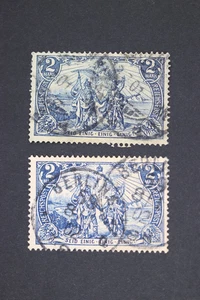SET 2 FRANCOBOLLI GERMANIA #63 #76 - Foto 1 di 3