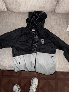 Colorado Rockies MLB Columbia Zip Up Jacket BRAND NEW Size Mens M - Picture 1 of 5