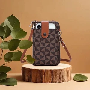 Small Cell Phone Purse Wallet Shoulder Bag Case Crossbody Pouch Handbag Women - Picture 1 of 16