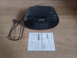 SONY Boombox CFD-S70 CD Player, Radio & Kassettenrekorder - tragbar - Bild 1 von 5