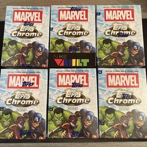 Lote 6x - Topps Cromo Marvel Comics 2025 Value Blaster Caja 28 Cartas - ENVÍO HOY - Imagen 1 de 6