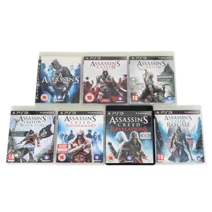 Assassins Creed Sony PlayStation 3 / PS3 Game Bundle x 7 - Complete Set - Picture 1 of 3