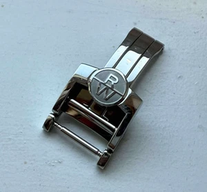 Original OEM Raymond Weil Faltschließe Stahlverschluss Schnalle für Armband 16 mm - Bild 1 von 11