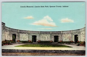 Postkarte Lincoln Memorial State Park Spencer County Indiana - Bild 1 von 2