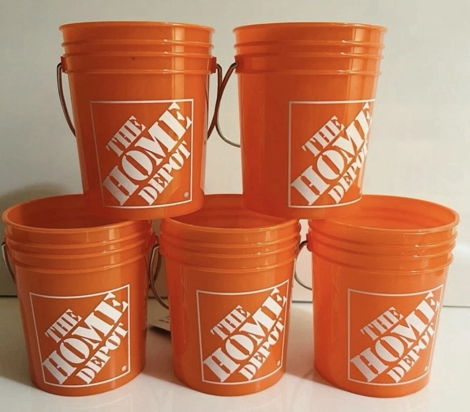 HOME DEPOT 3.75" Mini Cubo Adorno 5 Piezas 0.5 Cuartos Foto 1 de 1